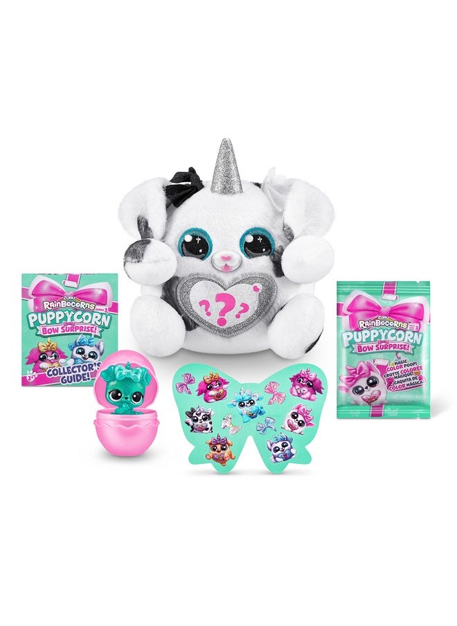 Puppycorn Surprise Series 3 (Dalmation) By Zuru, Collectible Plush Stuffed Animal, Surprise Egg, Sticker Pack, Slime, Dog Plush, Ages 3+ For Girls, Children