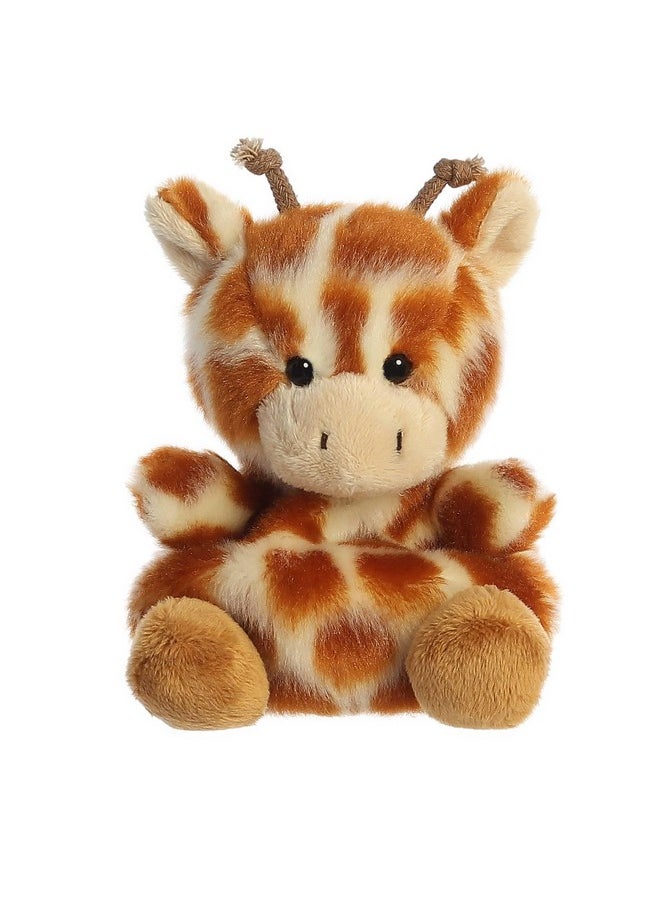 ® Adorable Palm Pals™ Safara Giraffe™ Stuffed Animal - Pocket-Sized Play - Collectable Fun - Brown 5 Inches