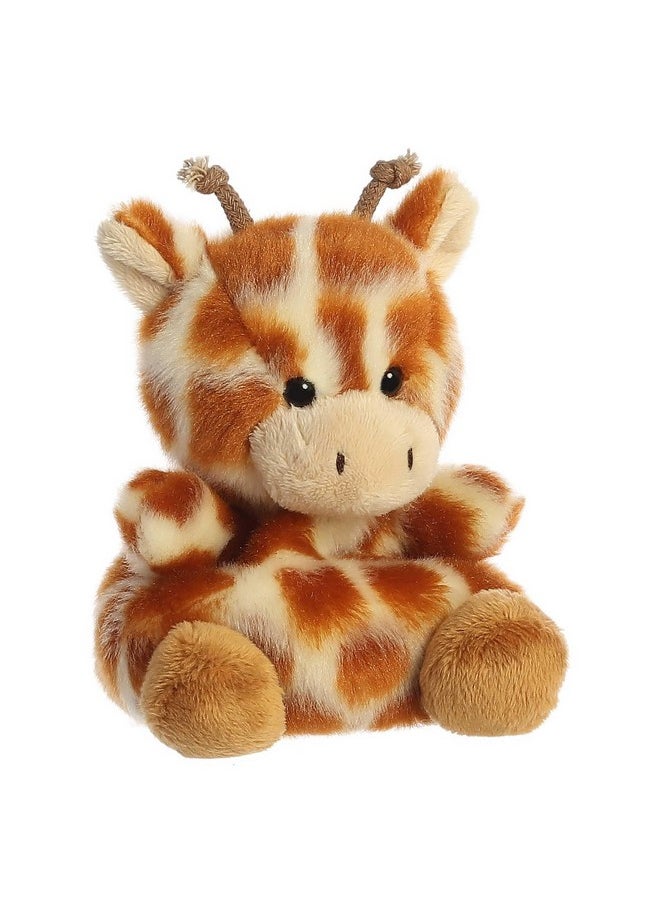 ® Adorable Palm Pals™ Safara Giraffe™ Stuffed Animal - Pocket-Sized Play - Collectable Fun - Brown 5 Inches