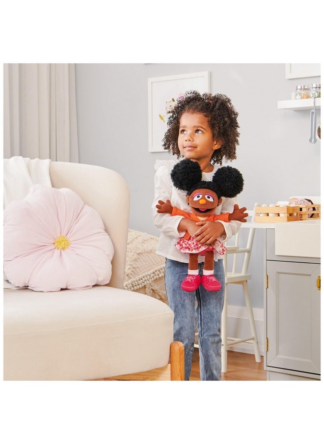 Sesame Street Official Gabrielle Plush, Premium Plush Doll For Ages 1 & Up, 13”