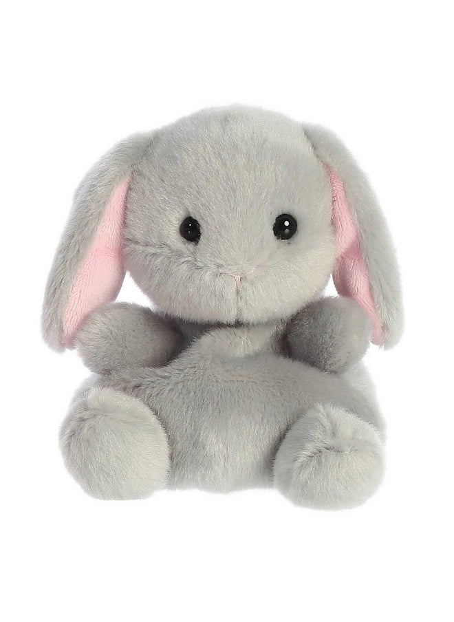 ® Adorable Palm Pals™ Pebbles Bunny™ Stuffed Animal - Pocket-Sized Play - Collectable Fun - Grey 5 Inches