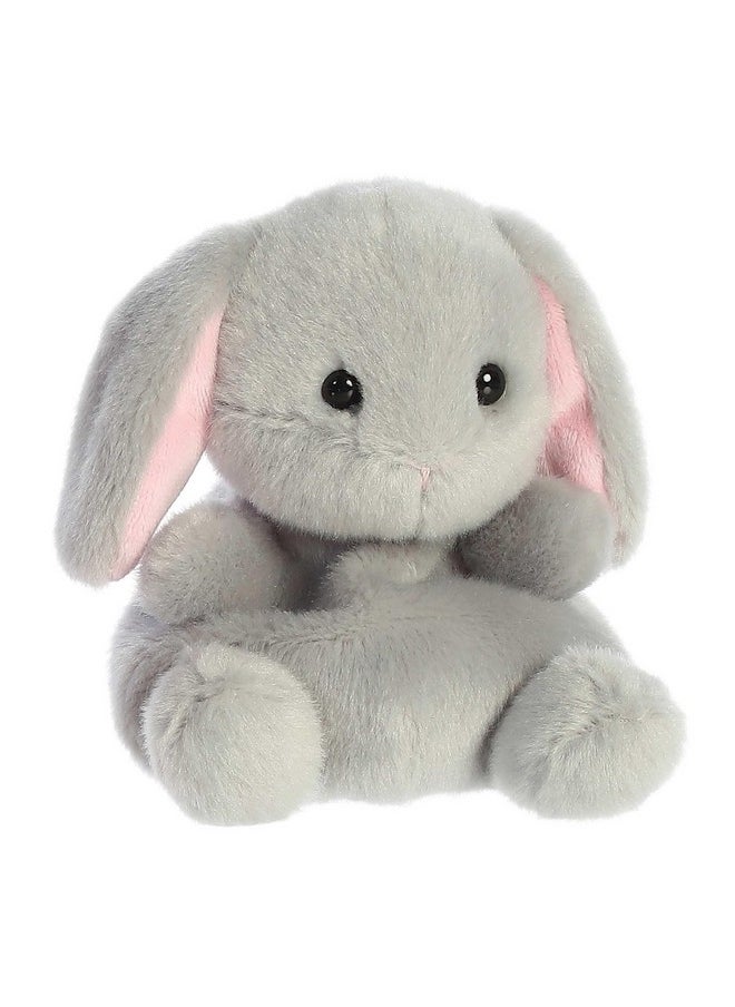 ® Adorable Palm Pals™ Pebbles Bunny™ Stuffed Animal - Pocket-Sized Play - Collectable Fun - Grey 5 Inches