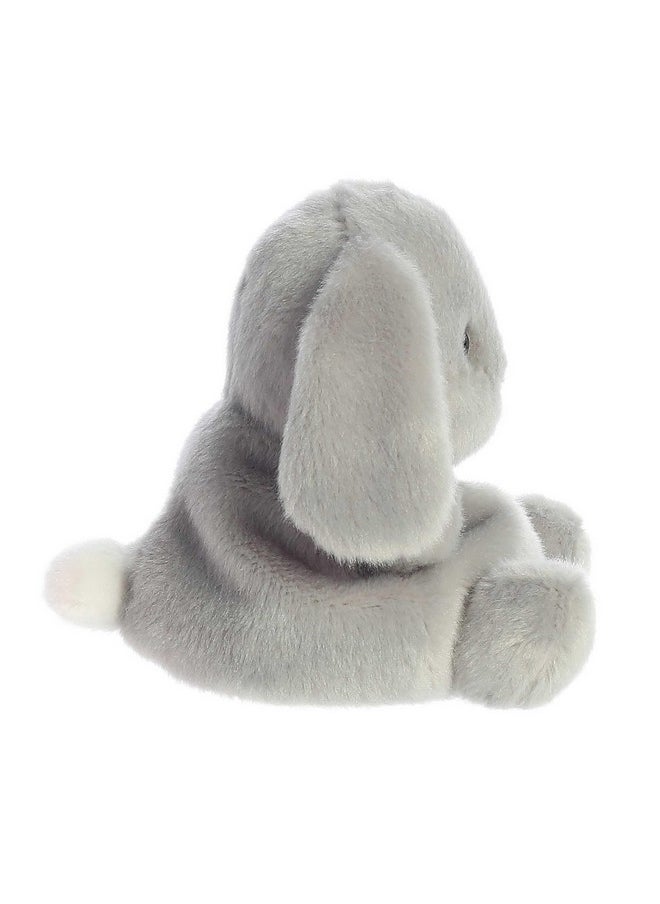 ® Adorable Palm Pals™ Pebbles Bunny™ Stuffed Animal - Pocket-Sized Play - Collectable Fun - Grey 5 Inches