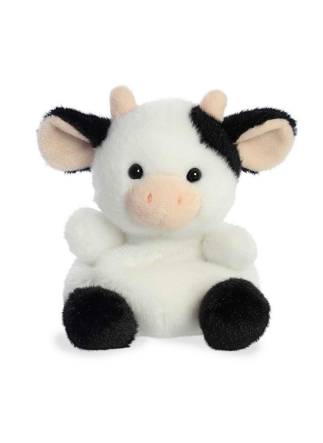 ® Adorable Palm Pals™ Sweetie Cow™ Stuffed Animal - Pocket-Sized Play - Collectable Fun - White 5 Inches