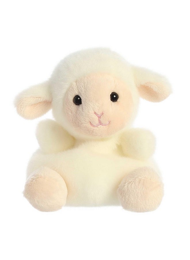 ® Adorable Palm Pals™ Woolly Lamb™ Stuffed Animal - Pocket-Sized Play - Collectable Fun - White 5 Inches