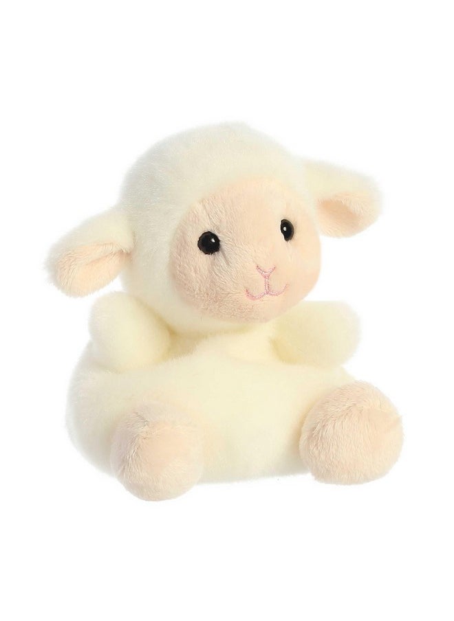 ® Adorable Palm Pals™ Woolly Lamb™ Stuffed Animal - Pocket-Sized Play - Collectable Fun - White 5 Inches
