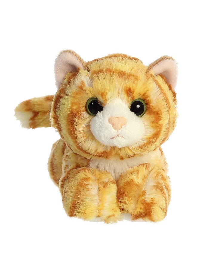 ® Adorable Mini Flopsie™ Ginger Cat™ Stuffed Animal - Playful Ease - Timeless Companions - Orange 8 Inches