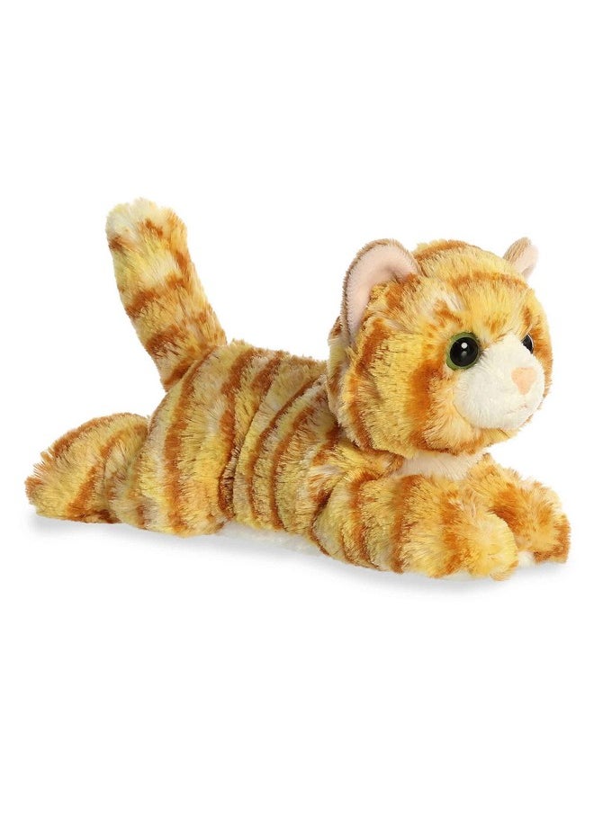 ® Adorable Mini Flopsie™ Ginger Cat™ Stuffed Animal - Playful Ease - Timeless Companions - Orange 8 Inches