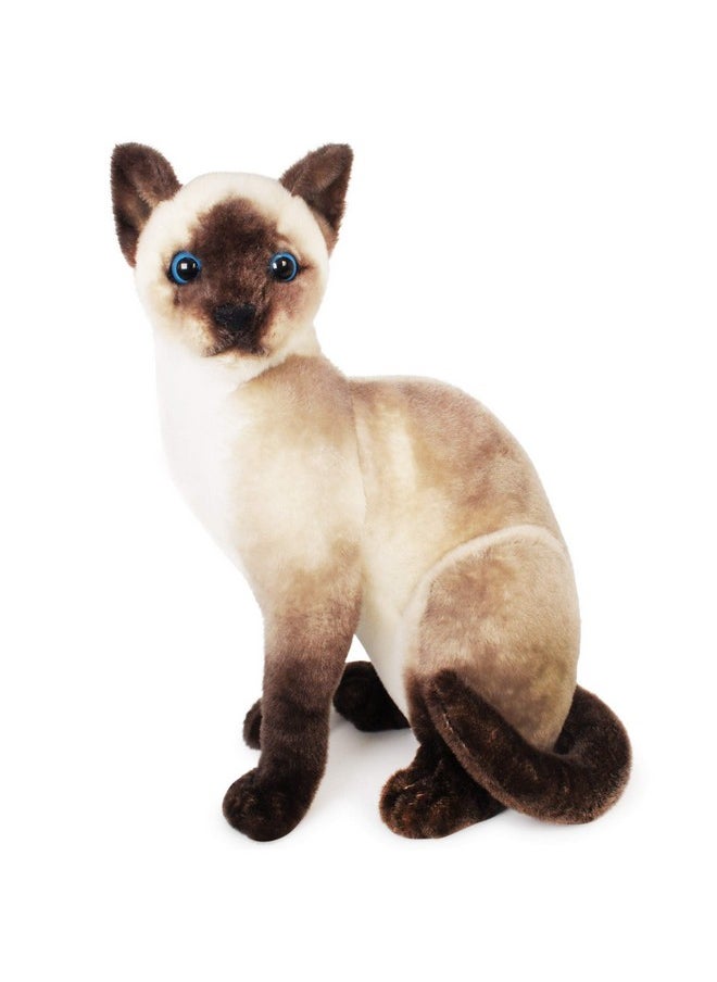 Stefan The Siamese Cat - 14 Inch Stuffed Animal Plush - By Tigerhart Toys