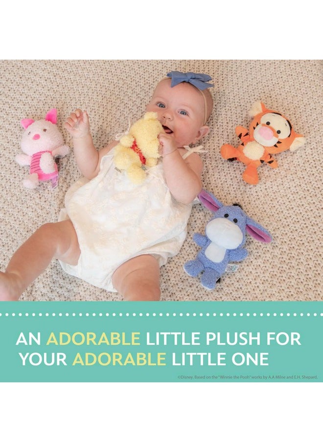 Disney Baby Winnie The Pooh 4 Piece Cuteeze Gift Set Plush Collector Set Of Stuffed Animals, Winnie Piglet Eeyore & Tigger Baby Toy