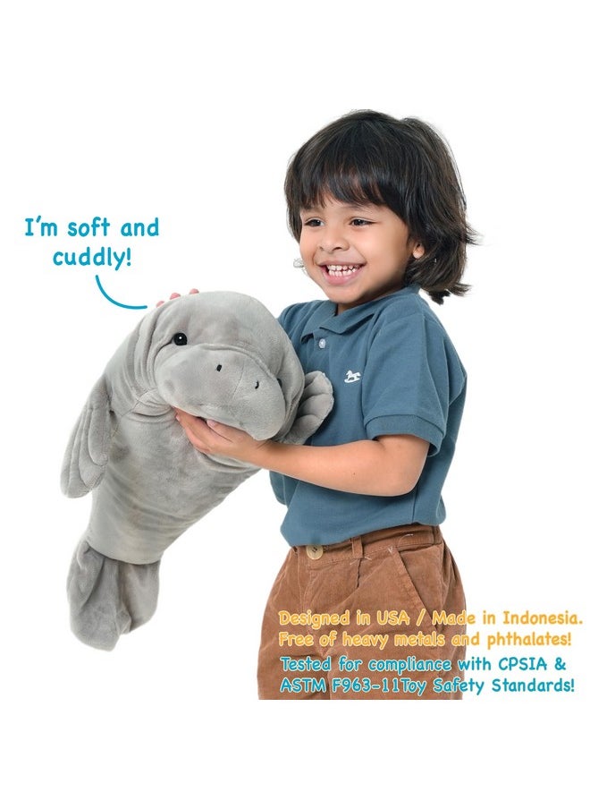 Morgan The Manatee - 21 Inch Stuffed Animal Plush - By Tigerhart Toys (New Edition)