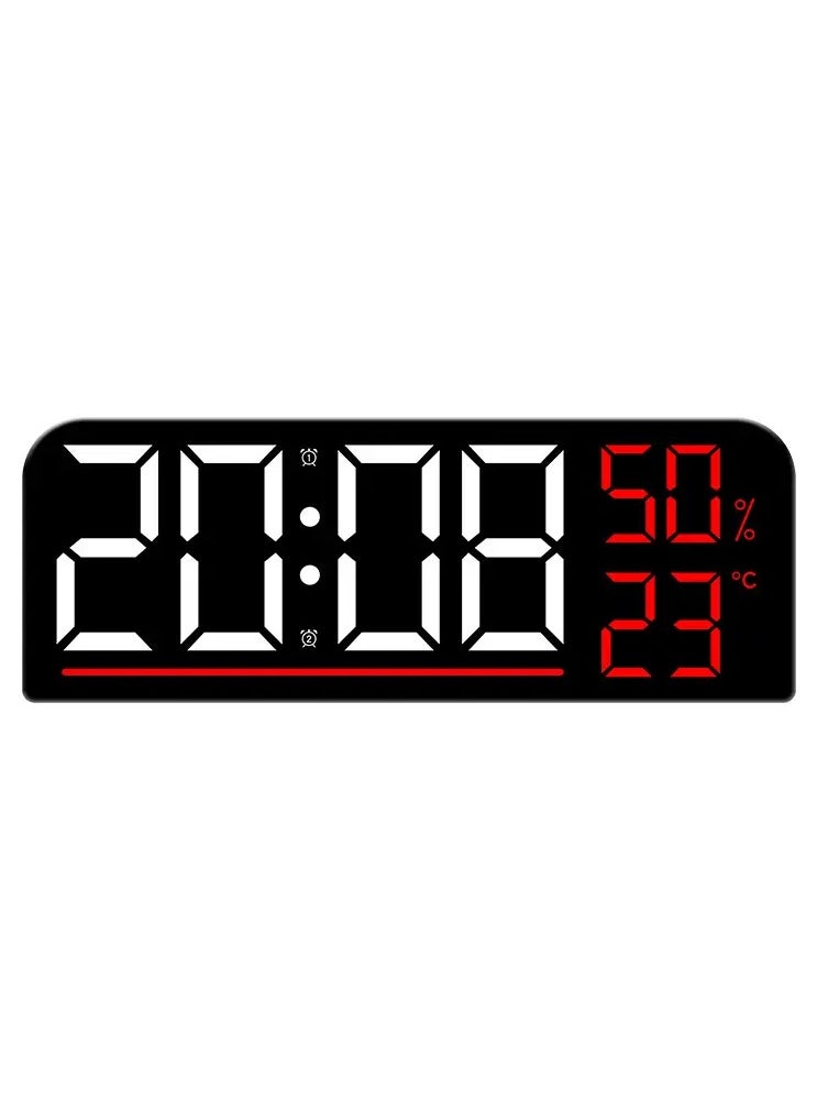 Multifunctional RGB LED Smart Alarm Clock – 24-Hour Digital Display Table Clock with Adjustable Brightness, USB Charging, and Modern Design for Home, Office, and Bedroom