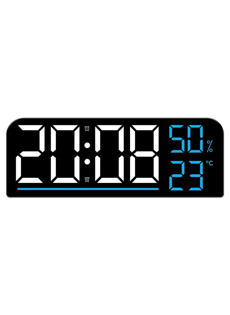 Multifunctional RGB LED Smart Alarm Clock – 24-Hour Digital Display Table Clock with Adjustable Brightness, USB Charging, and Modern Design for Home, Office, and Bedroom