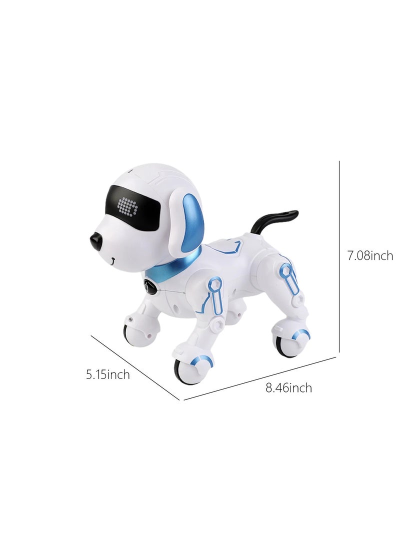 Interactive Puppy - Smart Pet, Electronic Robot Dog Toys for Age 3 4 5 6 7 8 Year Old Girls, Gift Idea for Kids Voice Control＆Intelligent Talking