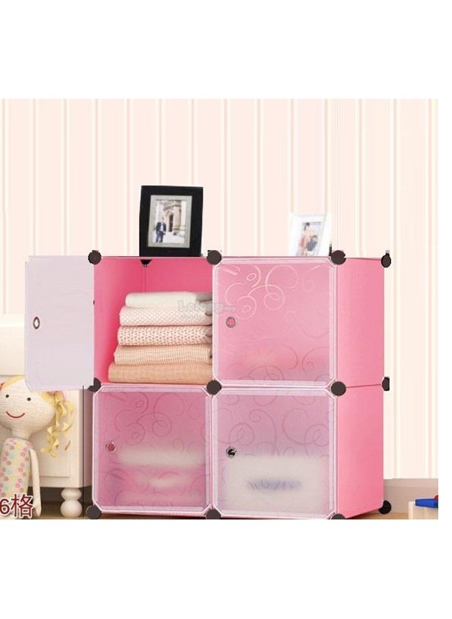 4-Cubes DIY Storage Cabinet