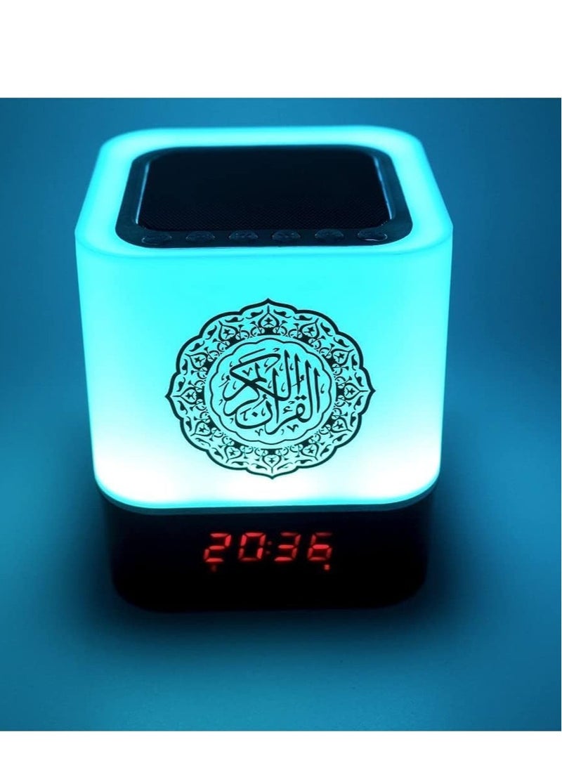 Touch Lamp Quran Speaker – Multi-Function LED Night Light with Bluetooth, Remote & APP Control, Soothing Ambiance, Ideal for Bedrooms, Living Rooms, and Meditation Spaces