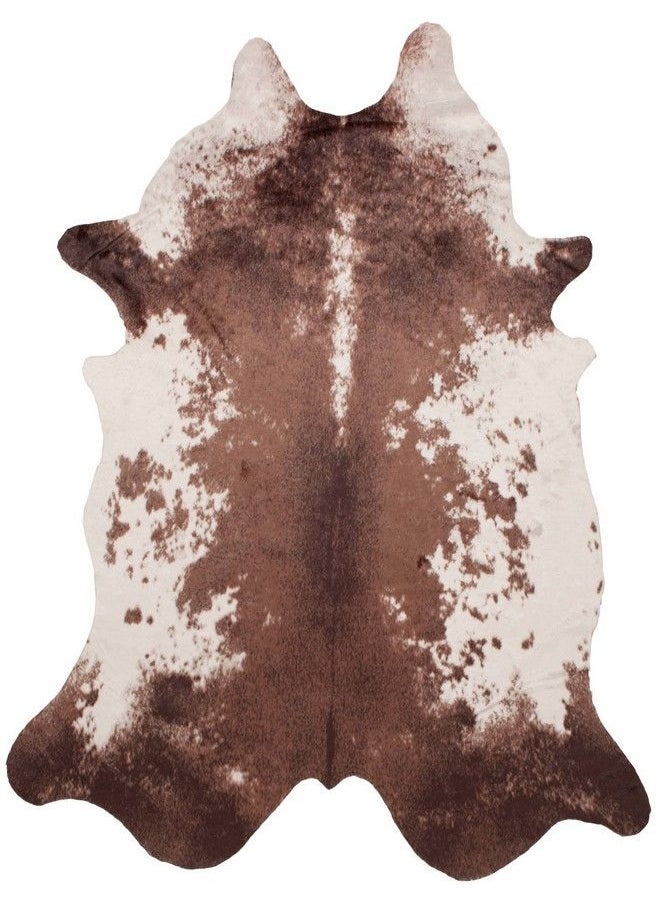 Halina Faux Cowhide Area Rug 3' 10