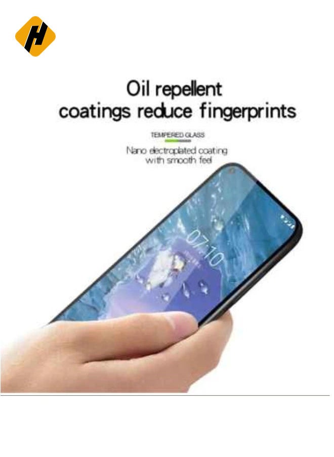 Tempered Glass Screen Protector For Oppo Reno 5 Pro 5G Black