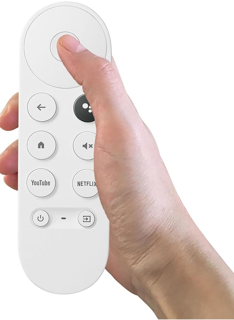 Remote Control Replacement for Google TV Chromecast 4K | Compatible with Models G9N9N, GA01920-US, GA01923-US, GA01919-US, GA02463-US, GA01409-US | Easy Setup, Voice Control, and Battery Included