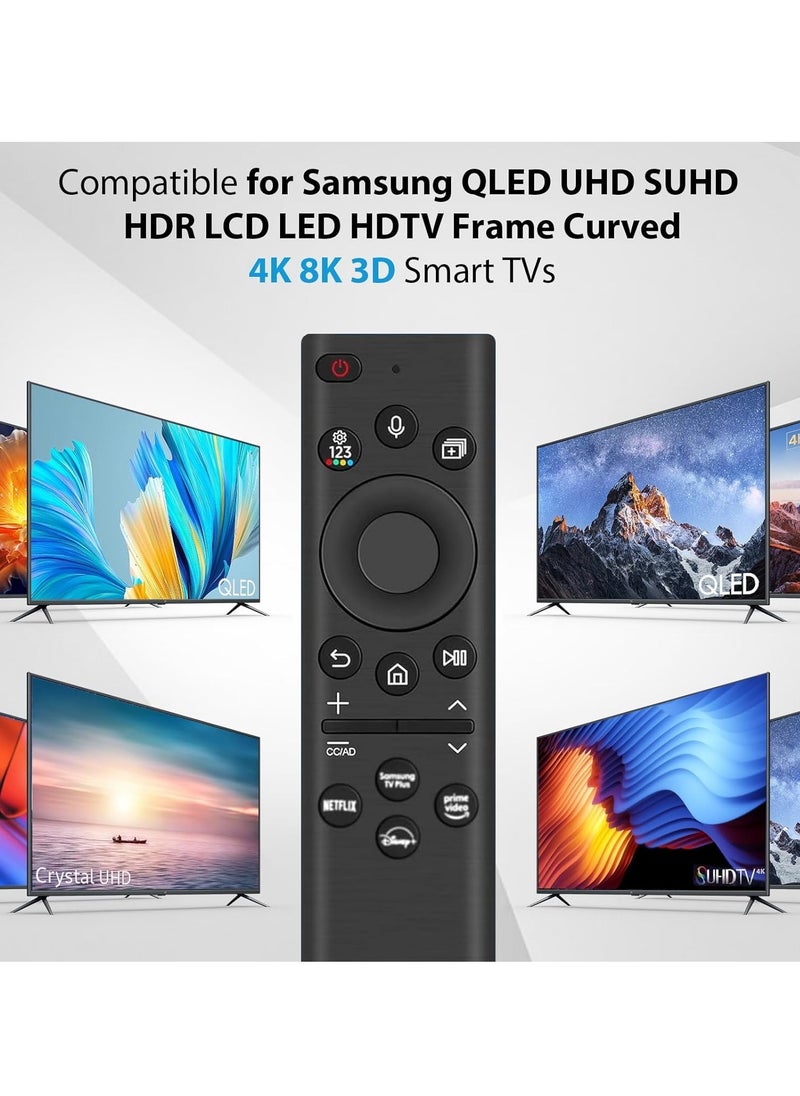 Universal Samsung Remote Control – Eco-Friendly Solar Charging, Compatible with All Samsung Smart TVs, Energy-Efficient, Sustainable Design for Home Entertainment