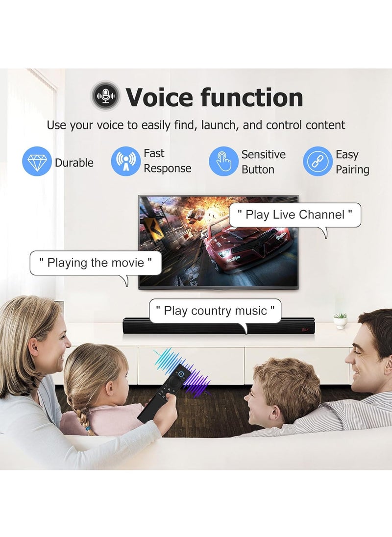 BN59-01357A Solar Voice Remote for Samsung Smart TVs – Self-Charging, USB-C Rechargeable, Smart Remote Control for Samsung TVs, Model VG-TM2180ES/ZA, Black