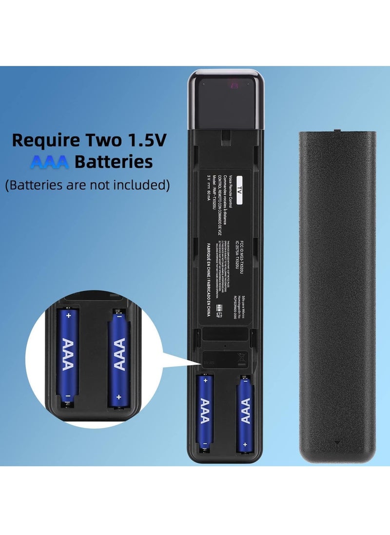 Title: Bluetooth Remote RMF-TX520P with Voice Function – Universal Replacement Remote for Sony LED/4K Smart TVs, Easy Setup, Voice Control, & Quick Access to Streaming Services