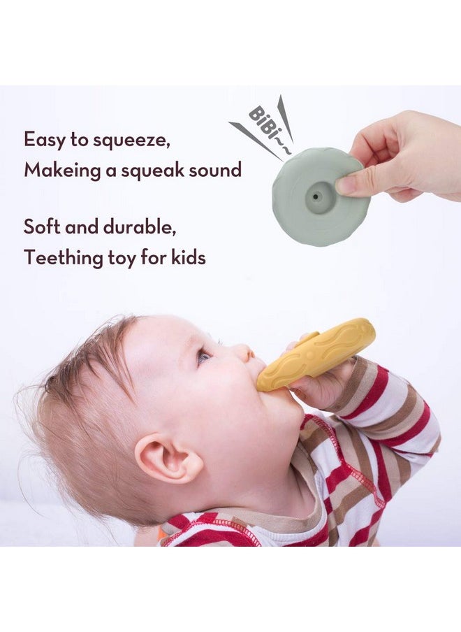 6 Pcs Baby Stacking & Nesting Toys, Soft Stacking Blocks Ring Stacker, Baby Sensory Teether Toys With Letter, Animal And Shape, Early Learning Toys For Babies Toddlers Kids 6 Months