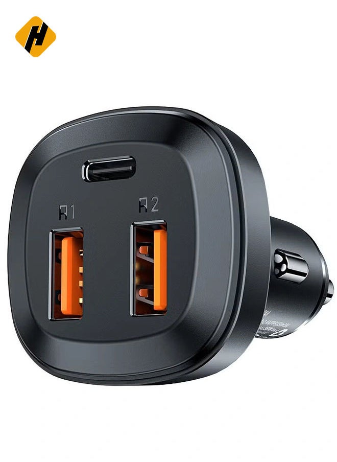 Fast Charge Car Charger B9 - 66W (2x USB-A + USB-C)