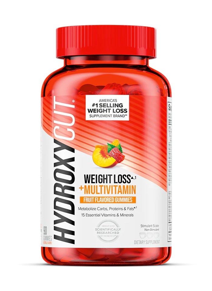 Hydroxycut, Weight Management, 90 Gummies, Fruit Flavor, 30 Servings