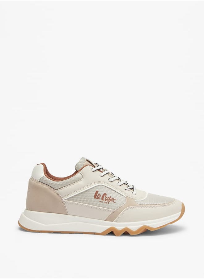 Mens Lace-Up Low Ankle Sneakers