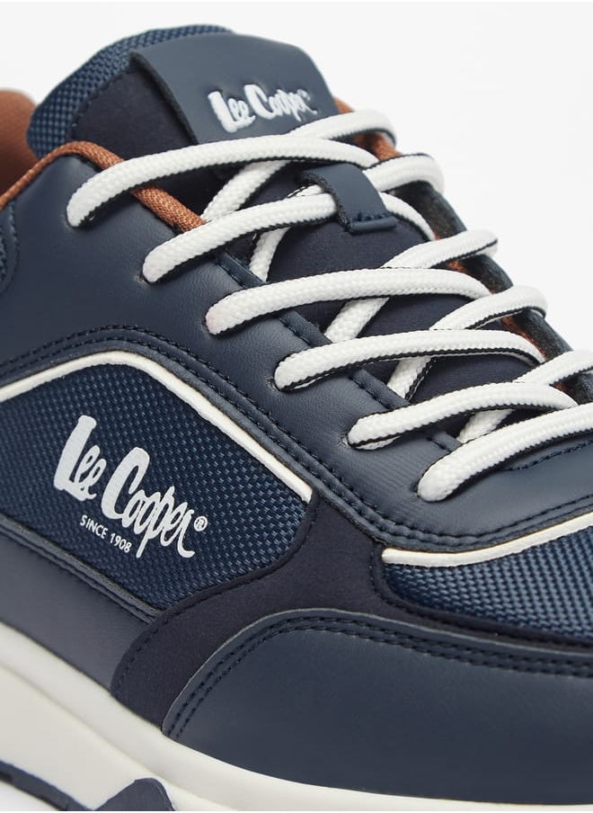 Mens Lace-Up Low Ankle Sneakers