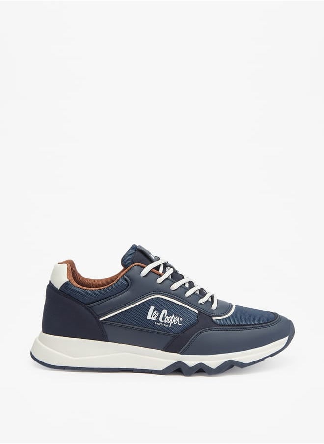 Mens Lace-Up Low Ankle Sneakers