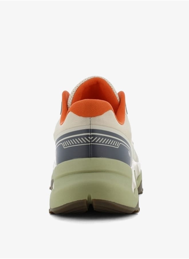 Men's Colourblock Lace-Up Low Ankle Sneakers