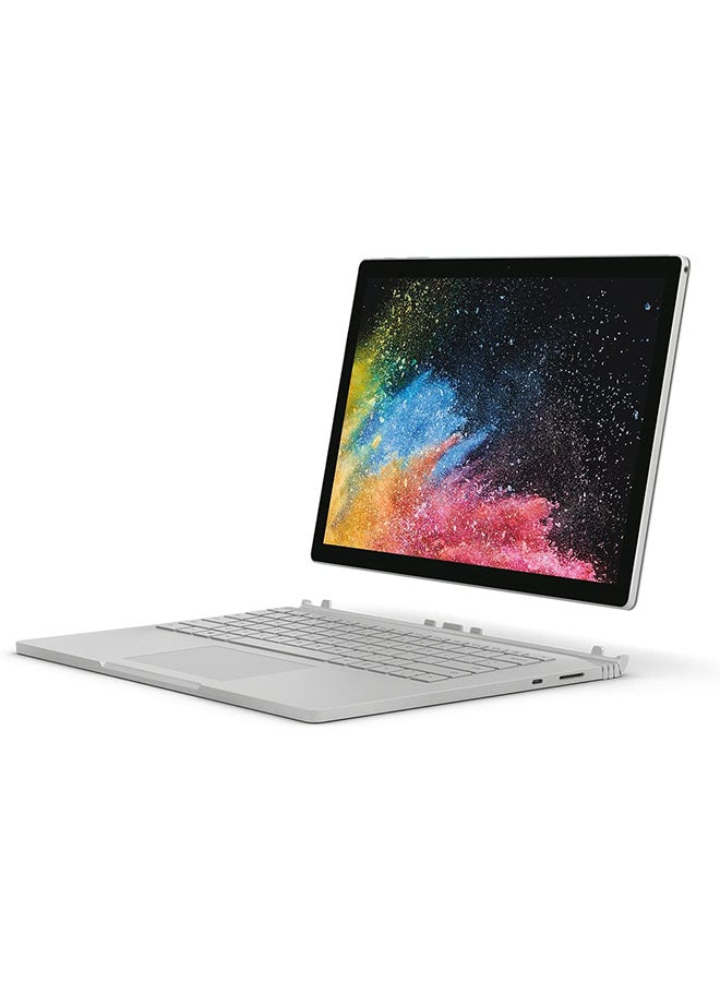 Renewed - Surface Book 2 (2017) Laptop With 13.5-Inch Touchscreen Display, Intel Core i5 Processor/6th Gen/8GB RAM/128GB SSD/Integrated Graphics Silver Silver