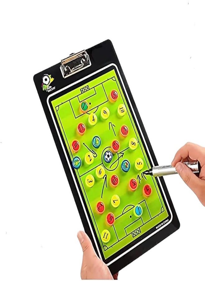 27 Pieces Player Magnets for Tactics Coach Board Football, Soccer,Basketball,Baseball,Icehockey,Futsal,etc