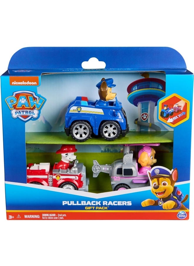 PAW Patrol Deluxe Rescue Racers Toy Cars (Set of 3)