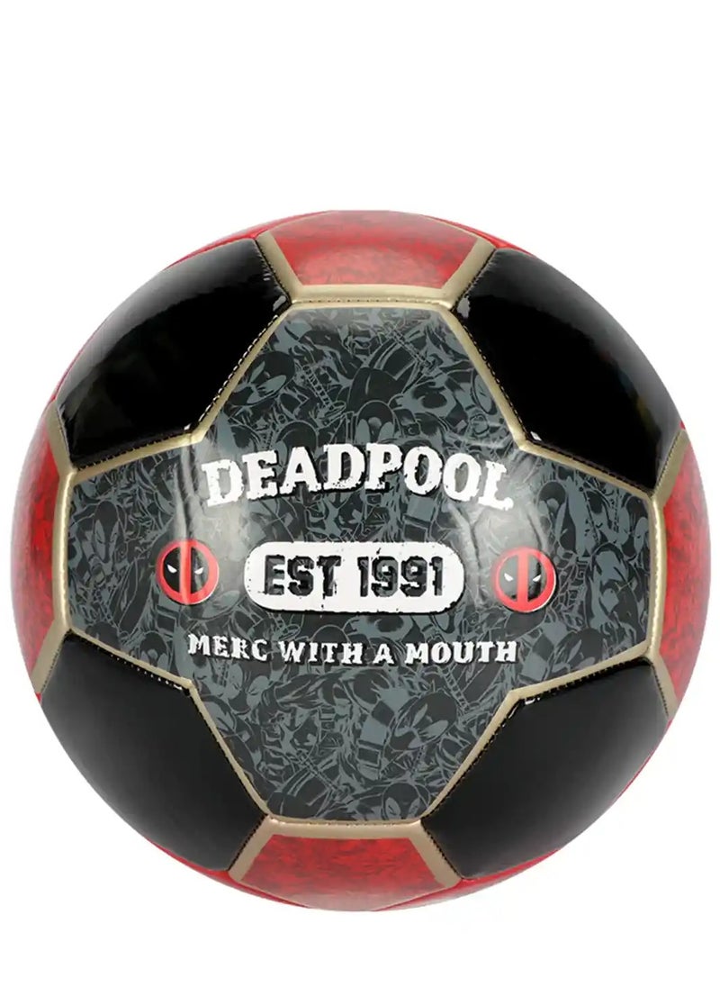 Deadpool Metalic Football Size5