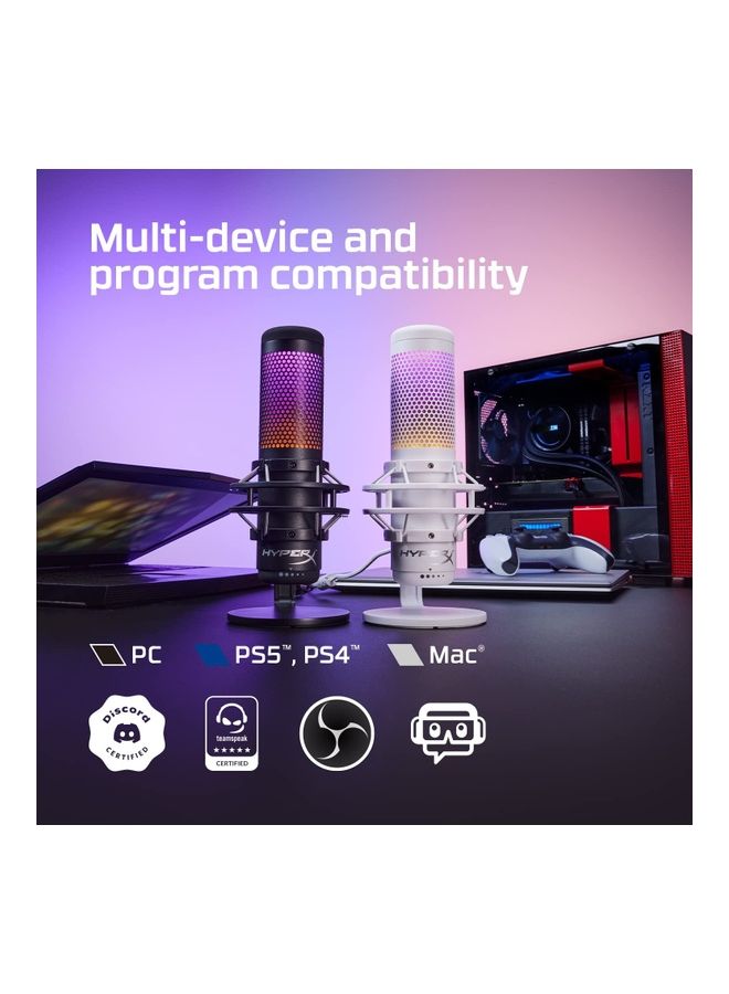 Hyperx Quadcast S USB Condenser Gaming Microphone