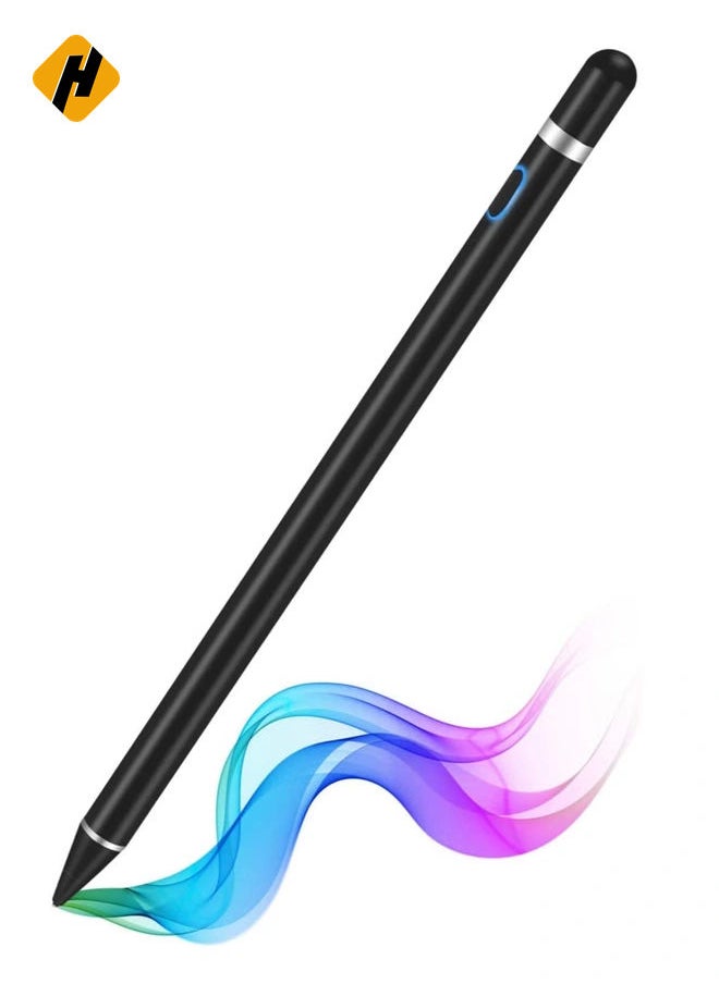 Active Stylus Pens for Touch Screens,  Rechargeable Digital Stylish Pen Pencil Universal for iPhone/iPad Pro/Mini/Air/Android and Most Capacitive Touch Screens