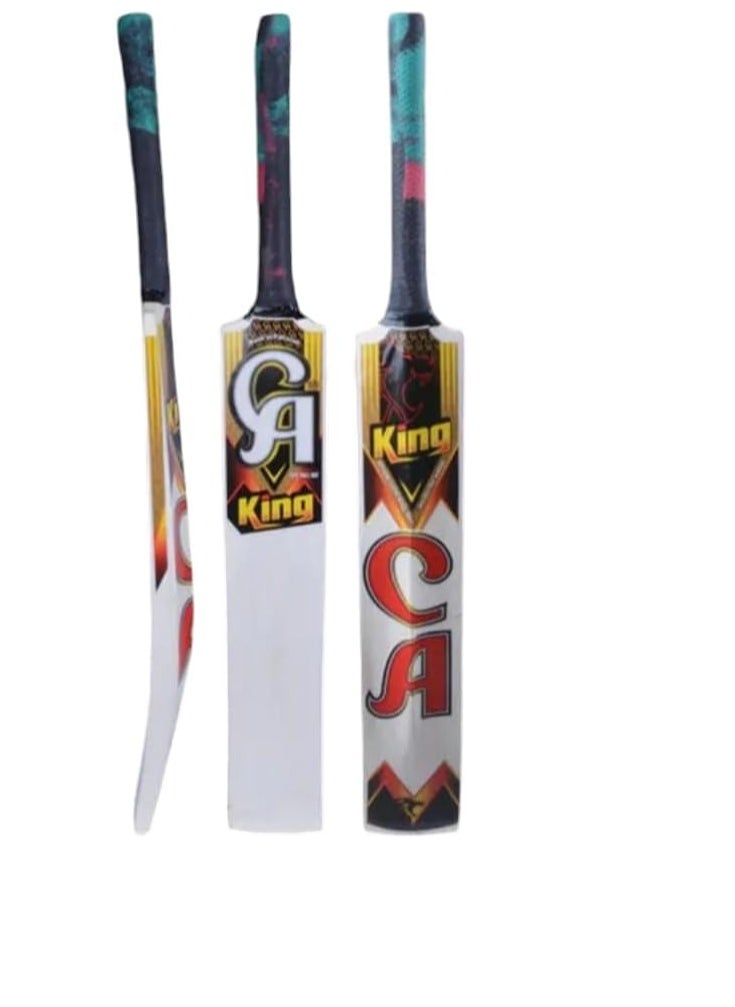 CA Vision tennis ball - tape ball cricket bat with cover