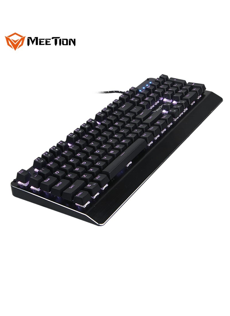 MEETION RGB MECHANICAL KEYBOARD MK01 Full key Anti-ghosting RGB chroma Backlit customizable High-quality macro mechanical switch