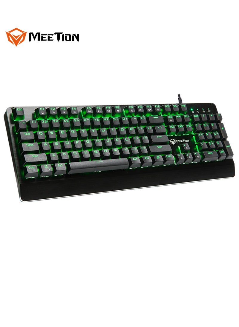 MEETION RGB MECHANICAL KEYBOARD MK01 Full key Anti-ghosting RGB chroma Backlit customizable High-quality macro mechanical switch