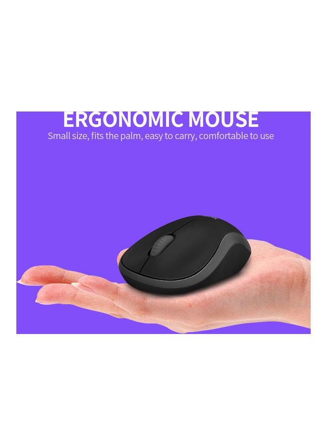 Wireless Keyboard And Mouse Set Black