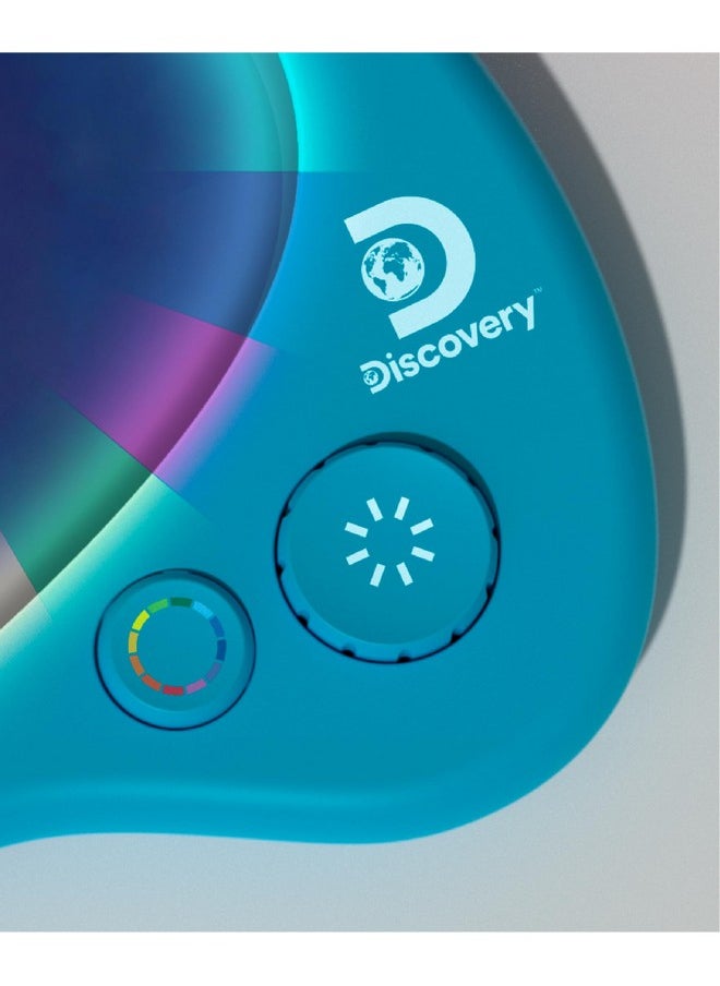 Discovery™ Mess-Free Glow Palette - Interactive Light-Up Art Pad With 12 Colors & Musical Play| Painting & Drawing Tablet| Travel Art Activity Kit| Arts & Crafts Toy For Kids Boys Girls Ages 4+