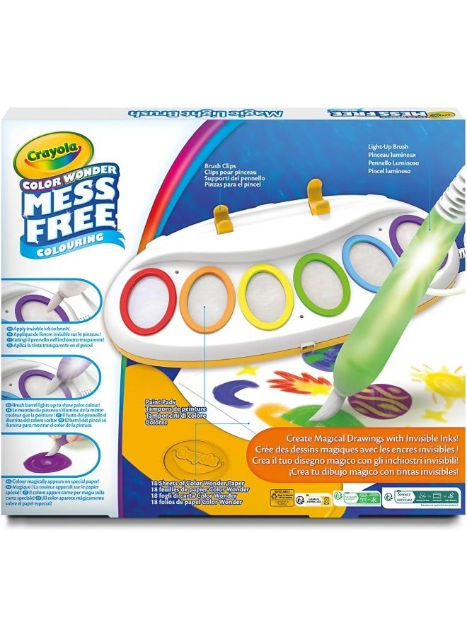 Crayola Color Wonder Mess Free Painting Magic Light Up Brush