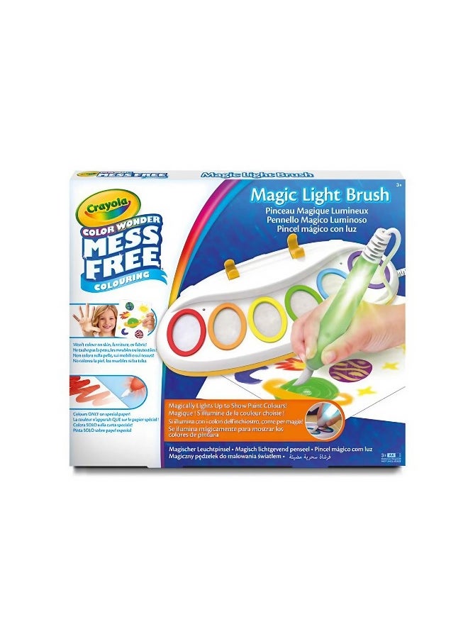 Crayola Color Wonder Mess Free Painting Magic Light Up Brush