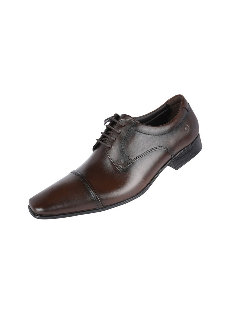 Democrata Mens Metropolitan Aspen Mahogany Leather Shoe 450052-002