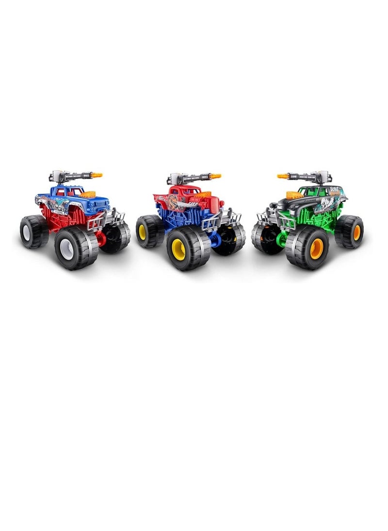 Metal Machines Monster Truck Wars   1Piece Assorted