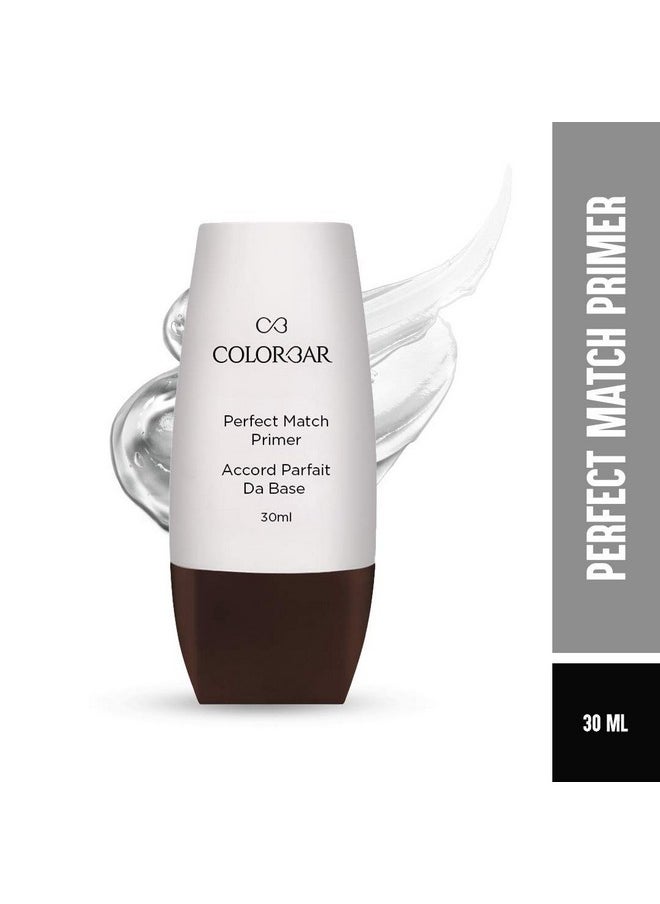 New Perfect Match Primer, 30Ml | Oil Free | Enriched With Vitamin E | Smoothes Skin