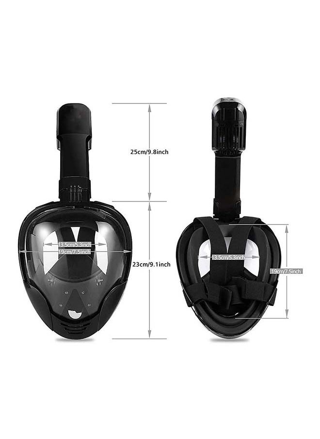 Diving Mask With Snorkel 3.9inch 3.9inch